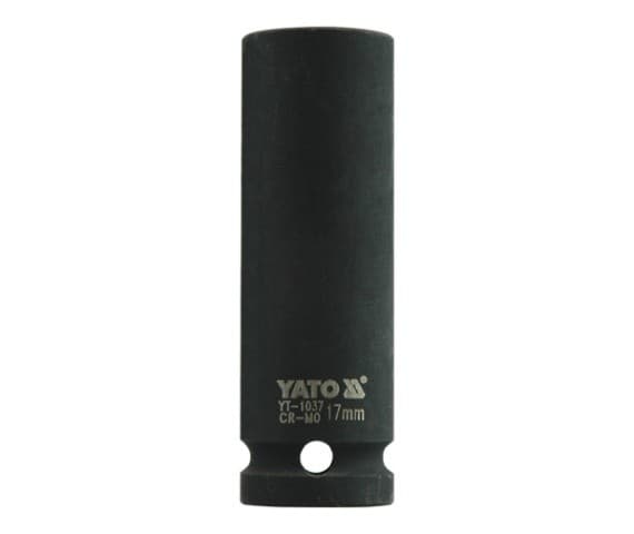 Yato YT-1037, Kraftpipe, Sort, 1/2", Metrisk, 17 mm, Krom-molybden