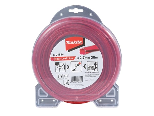 Makita E-01834, Hekketrimmersnor, Rød, 30 m, 1 stykker