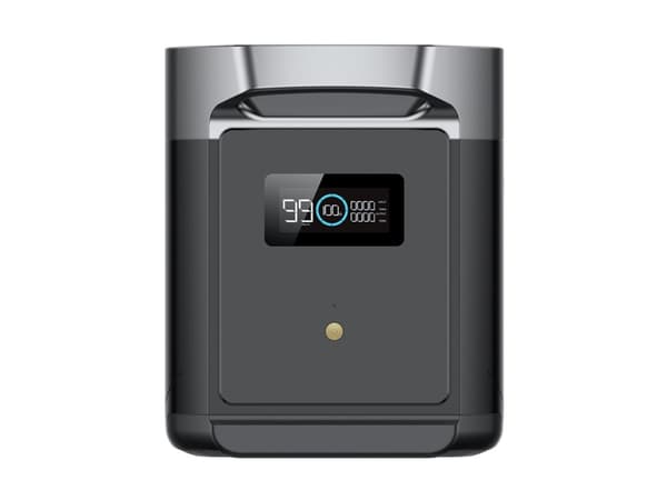 EcoFlow - Ekstra batteri for bærbar kraftstasjon - smart - 2016 Wh - utgangskontakter: 1 - USA