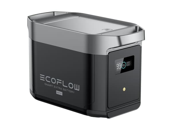 EcoFlow - Ekstra batteri for bærbar kraftstasjon - smart - 2016 Wh - utgangskontakter: 1 - USA