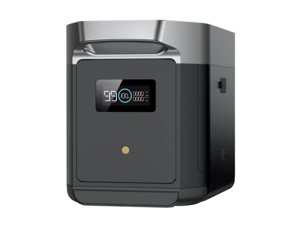 EcoFlow - Ekstra batteri for bærbar kraftstasjon - smart - 2016 Wh - utgangskontakter: 1 - USA