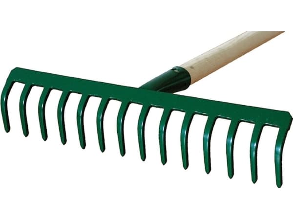Kard raskas harava 16 piikkiä ja kahva 130cm (182)