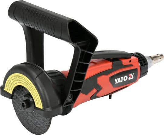Yato YT-09717, Suora hiomakone, Musta, Oranssi, 1800 RPM, 7,5 cm, 170 l/min, 9.52 (3/8")