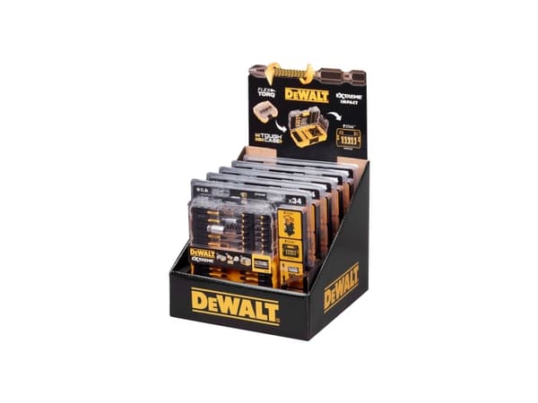 DEWALT FLEXTORQ ENDS 34kpl.