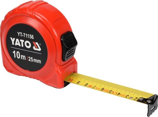 Yato målebånd 10m x 25mm (YT-71156)