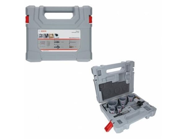 Bosch BOSCH HULLSAG HSS BI-METAL STD KPL. 9 stk. 22,29,35,44,51,64 mm B2607011477