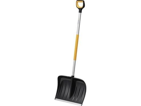 Fiskars 1057178, Snöspade, metall, svart, orange, ergonomisk, 54,3 cm, 1,57 kg