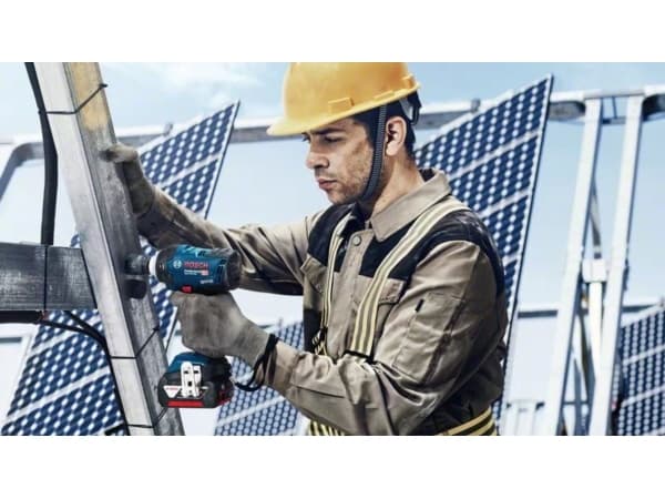 Bosch GDS 18V-400, Iskuruuvain, Pistoolikahva, 1/2", Musta, Sininen, Punainen, 2500 RPM, 400 Nm - SOLO