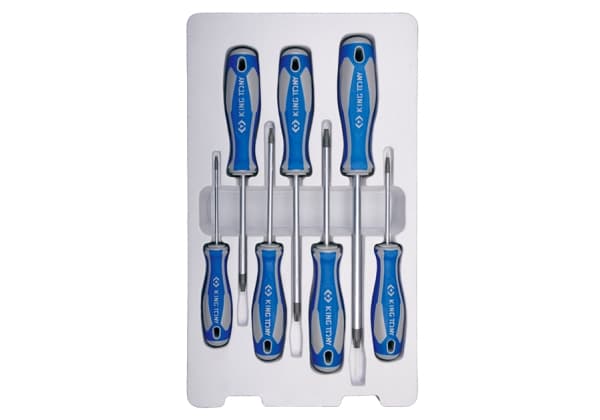 KING TONY TORX SKRUTREKKERSETT 7 stk. T10, T15, T20, T25, T27, T30, T40