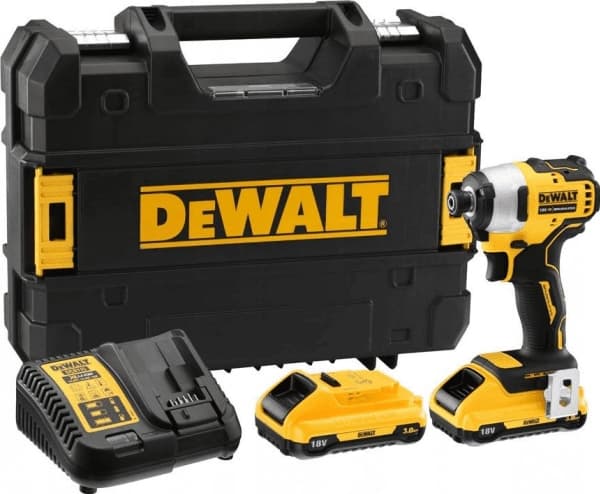 DEWALT.IMPACT DRIVER.18V DCF809L2T 190Nm 2x3.0Ah TSTAK