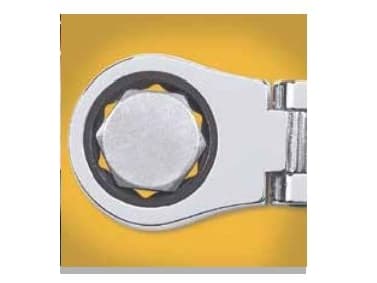 SATA räikkä- ja nivelavain 8mm (46421)