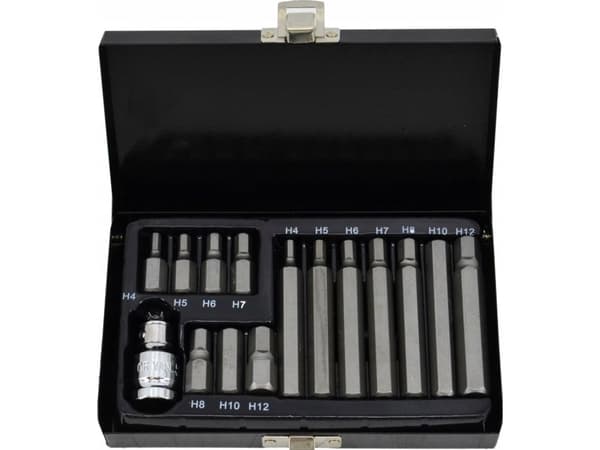 AWTOOLS HEX IMBUS ENDS 15elem.