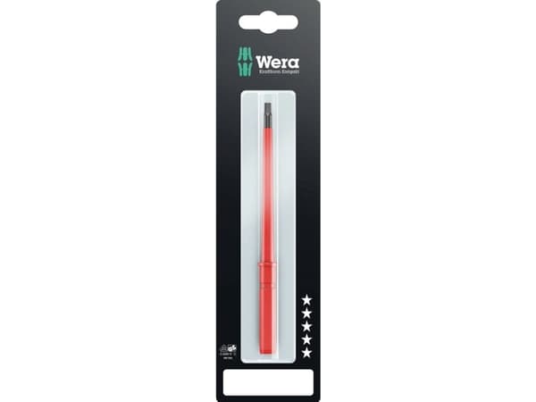 Wera KK 64 i Elektriker, Elektronik och finmekanik, VDE, Verkstad Unbrako Utbytbart blad 4 mm