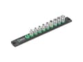 Miniatyrbild 1 av 4: Wera A 4 cyklopnyckelsats tum 1/4 9 delar 05005400001