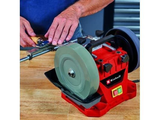 Einhell TC-WG 200, Rød, 110 RPM, Vått slipehjul, 20 cm, 3,2 cm