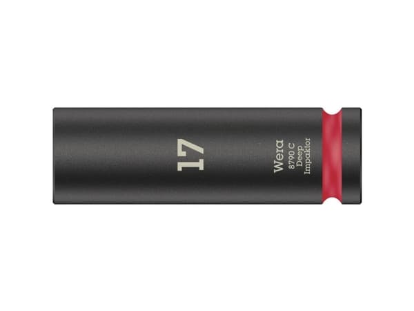 Wera 8790 C Impaktor Deep 05004834001 Unbrako hylsy 17 mm 1/2 (12,5 mm)
