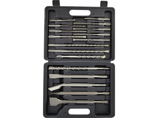 AWTools drill bit AWTOOLS SDS + CHISEL AND DRILL SET SET 17 pcs. AW42917