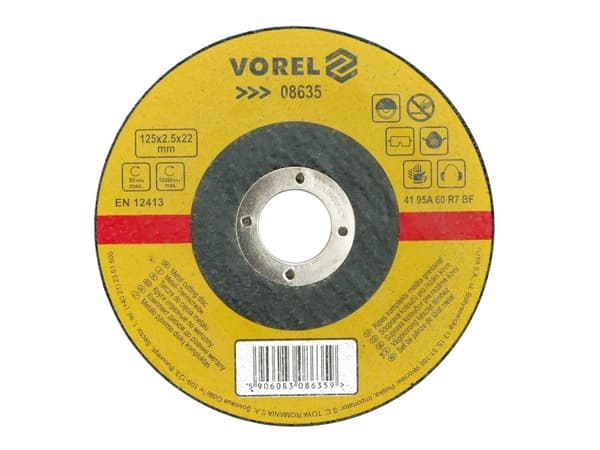 VOREL METALLIN LEIKKUUKOHDE 400 x 4.0 x 32mm 08646