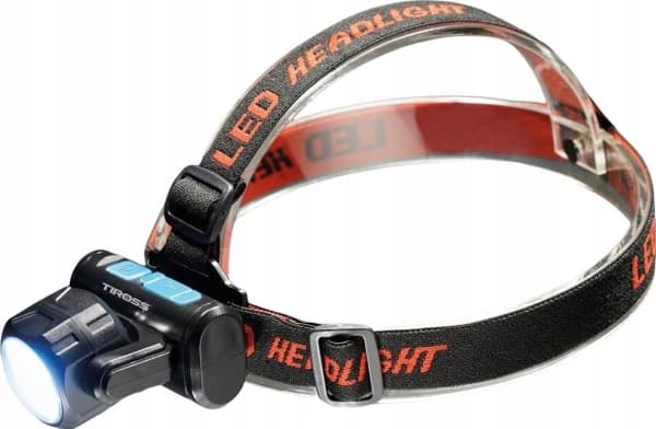 Tiross hodelykt oppladbar 2W / 3W LED, 150lm, 1200mAh