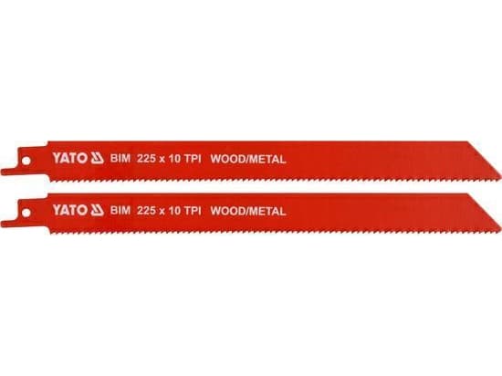 Yato YATO BIM SAW BLADES 225mm 10TPI 2st YT-33933