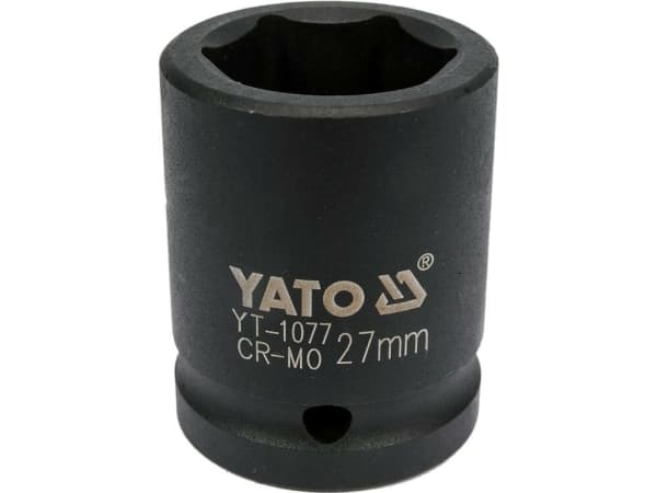 Yato 3/4" 27mm 6-kärkiset iskupistorasiat (YT-1077)