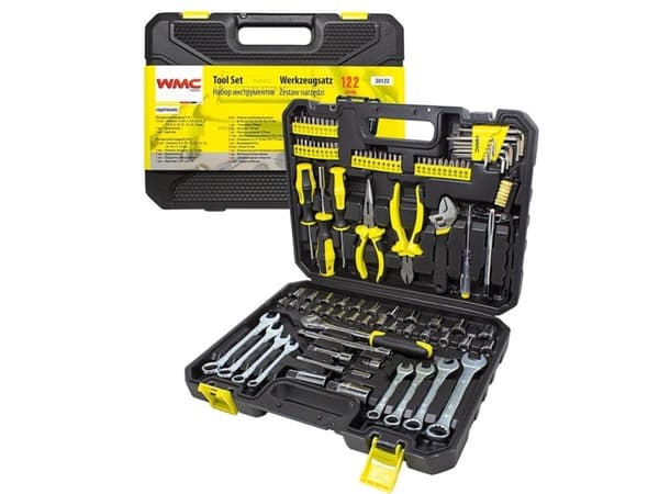 Wmc_Tools Verktøysett WMC TOOLS 30122 122 stk.