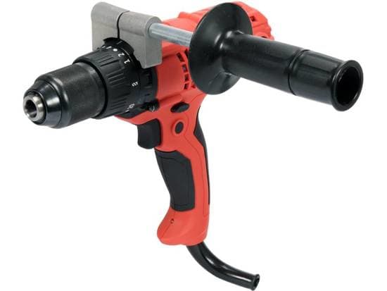 Yato YT-82063, Rett drill, Nøkkelløs, II, IP20, 1,3 cm, 1800 RPM