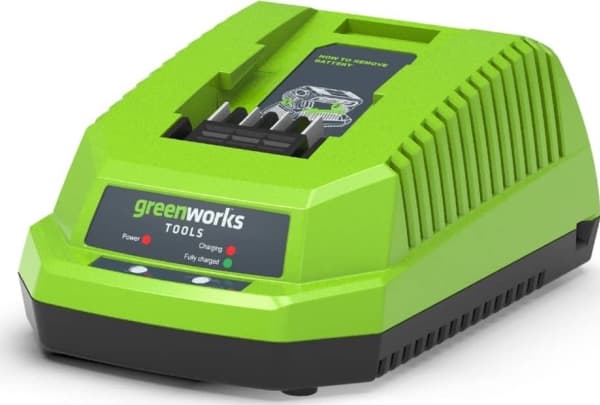 Greenworks 2932507, Batterilader, Greenworks, Grønn, AC, 220 - 240 V, Lithium-Ion (Li-Ion)