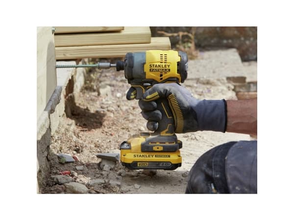 Stanley SFMCF810B-XJ, Slagtrekker, Pistolhåndtak, Sort, Gult, 2800 RPM, 170 Nm, Batteri