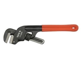 Yato YT-2204, Sort, Rød, Stillson-rørtang, Rød, Støpejern, Polyvinylklorid (PVC), Kull stål, 450 mm