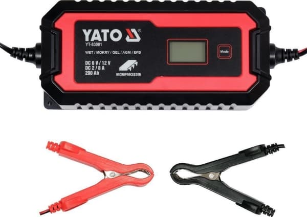 Yato YATO YATO ELEKTRONINEN REKTRIFIOINTI 6V/2A, 12V/8A YT-83001