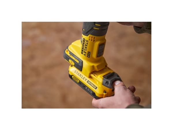 Stanley FATMAX SFMCE500B-XJ, Hygiene, skjæring / kapping, Sliping, Skraping, Sort, Gult, Batteri, Lithium-Ion (Li-Ion), 18 V