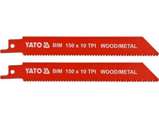 Yato YATO YATO BIM SAW BLADES 150mm 10TPI 2kpl YT-33930