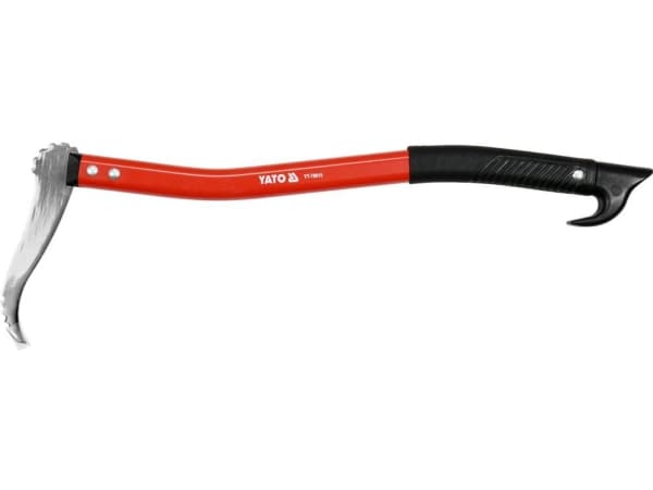 Yato YT-79915, Pickaroon, Kolstål, Gjuten aluminium, Polyvinylklorid (PVC), Svart, Metall, Röd, Lyftande, Transport, 190 mm