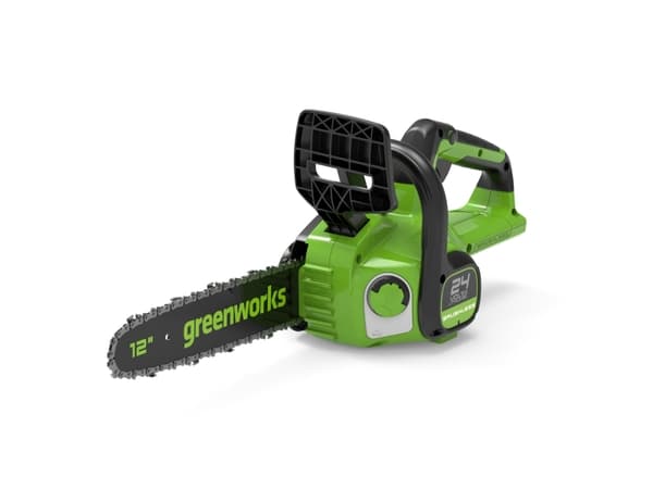 Greenworks GD24CS30, 30 cm, 7,8 m/s, 76,2 / 8 mm (3 / 8"), Sort, Grønn, Batteri, 24 V