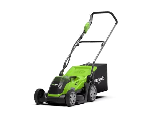 Greenworks G40LM35, Push gräsklippare, 500 m², 35 cm, 2 cm, 7 cm, 400 m²
