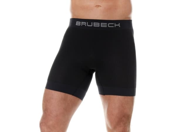 Brubeck BX11420 Men's boxer shorts with a bicycle insert black L