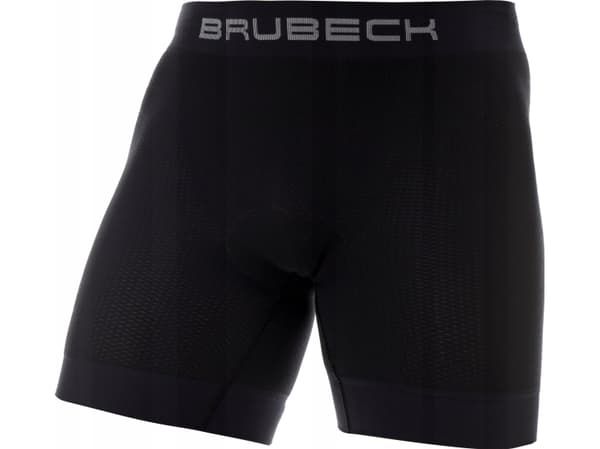 Brubeck BX11420 Men's boxer shorts with a bicycle insert black L