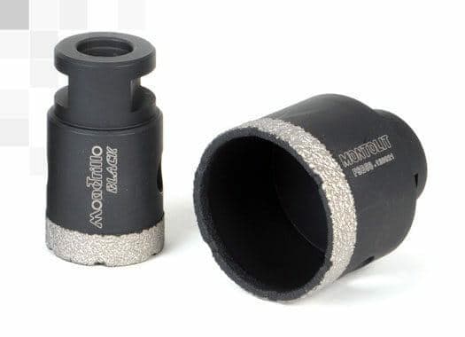 MONTOLIT TØRR/VÅT DILLING KRONE MONDRILLO SVART fi 6mm