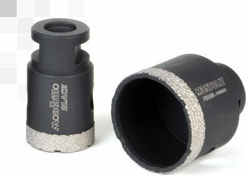 MONTOLIT TØRR/VÅT DILLING KRONE MONDRILLO SVART fi 6mm