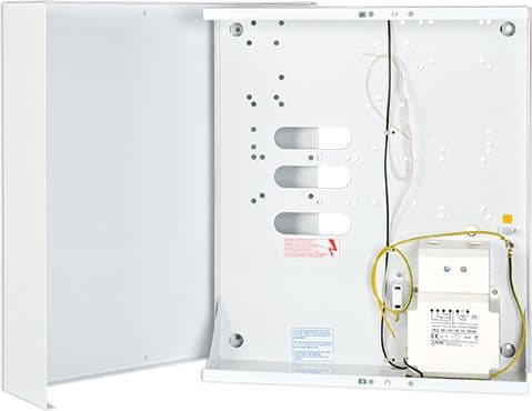 Obudowa centrali alarmowej z transformatorem 20V AC/75VA /EN 50131-1/ OMI-4