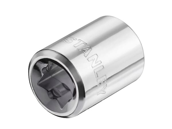 Stanley STMT86309-0, Stikkontakt, 3/8", Imperisk, 1 hoder, 14 mm, Kromvanadiumstål