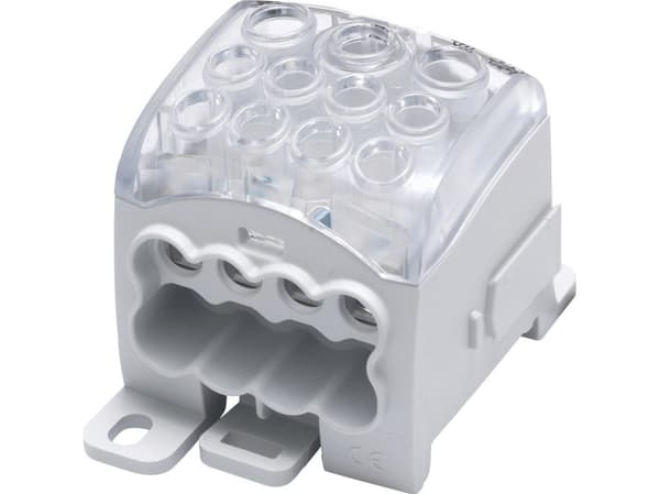 Simet fördelningsblock - universal Al/Cu SUB 270 (82070) SIMBLOCK grå 81655002