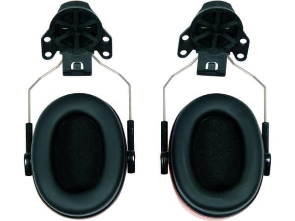 Yato YT-74624, Vuxen, Hankoppling, Svart, Röd, ABS, Skum, Polyvinylklorid (PVC), Rostfritt stål, Huvudband, 28 dB