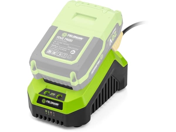 Fieldmann FDUZ 79100, Akkulaturi, 4000 ah, 20 V, Fieldmann, Pora, Sähkömonitoimityökalu, Akkuruuvinväännin, Iskuporakone, Hiomakone, Musta, Vihreä