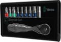 Miniatyrbilde 4 av 5: Wera Bicycle Set 9, Sort, Rustfritt stål, 123 mm, 27 mm, 74 mm, 156 g, 10 verktøy