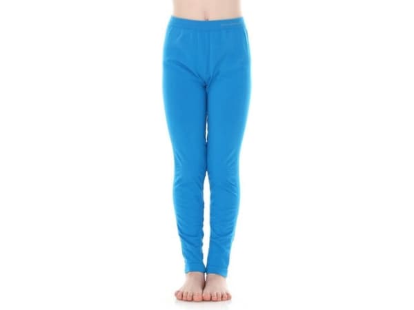 Brubeck Children's Comfort Cotton Juniorbukse, blå, størrelse 116/122 (LE11180)