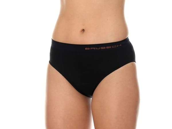 Brubeck Women's panties with a bicycle insert, black size M (HI10300)
