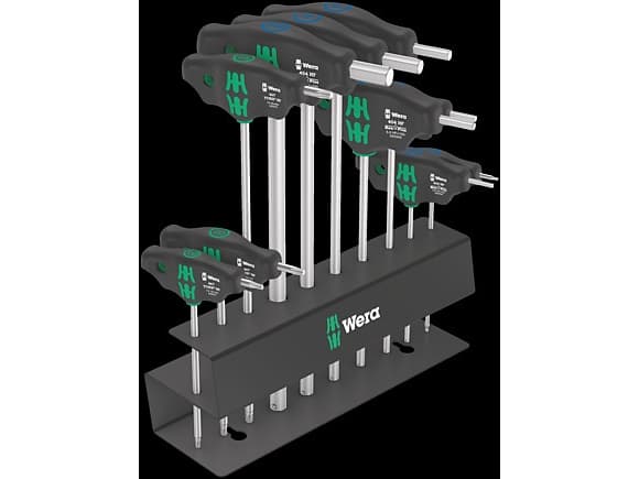 Wera Bicycle Set 6 - T-handle key set - 10 Stücke - in Ablagekasten (05004174001)