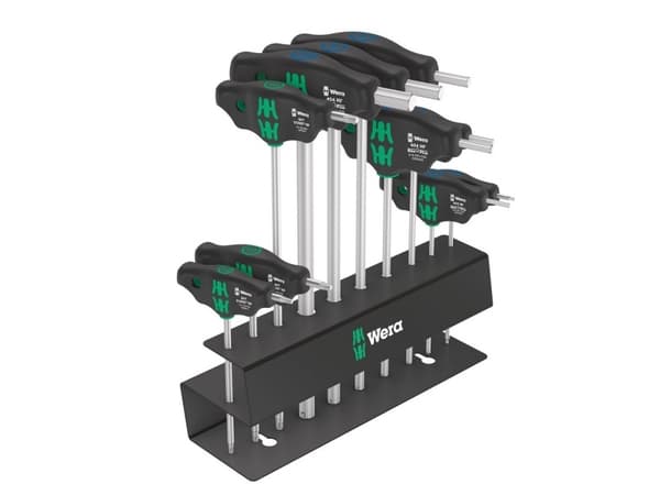Wera Bicycle Set 6 - T-handle key set - 10 Stücke - in Ablagekasten (05004174001)